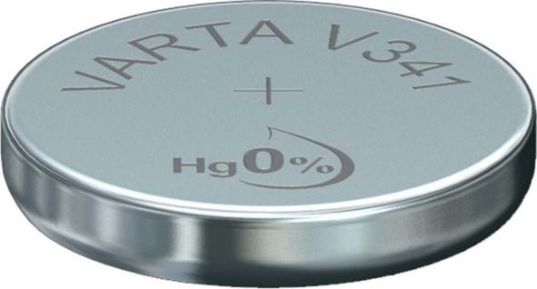 V 341 Uhrenbatterie Silber 1,55V V 341 Uhrenbatterie Silber 1,55V