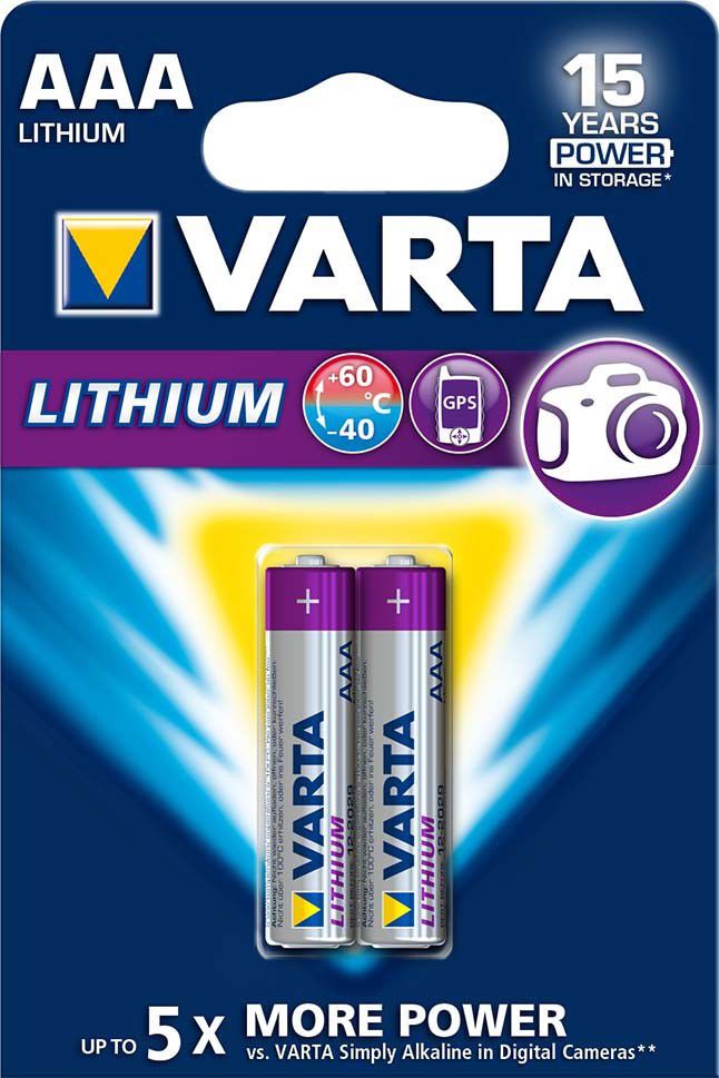 Professional Lithium-Batt. Lithium AAA Bli.2 Professional Lithium-Batt. Lithium AAA Bli.2