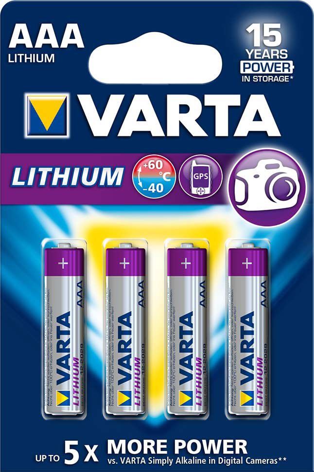 Professional Lithium-Batt. Lithium AAA Professional Lithium-Batt. Lithium AAA