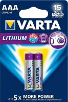 Professional Lithium-Batt. Lithium AAA Bli.2