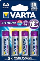 Professional Lithium-Batt. Lithium AA Bli.4