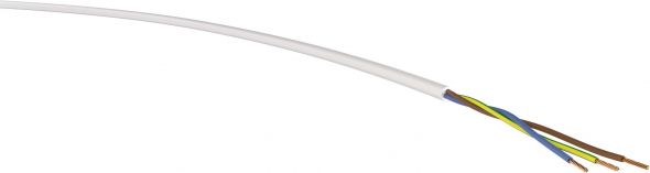 H05VV-F 3G1,5mm² weiß Ring 100m H05VV-F 3G1,5mm² weiß Ring 100m
