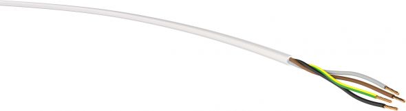 H05VV-F 4G1,5mm² weiß Ring 100m H05VV-F 4G1,5mm² weiß Ring 100m