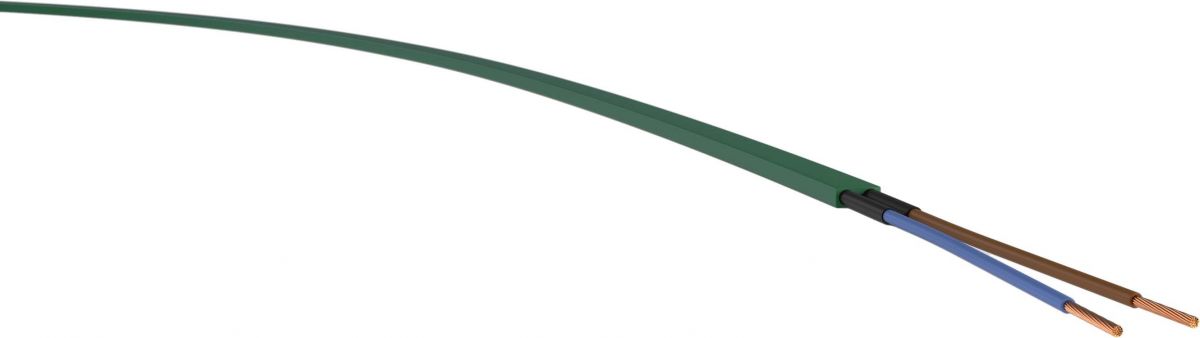 H05RNH2-F 2x1,5mm² grün Schnittlänge