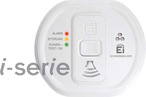 Kohlenmonoxidmelder  Ei208iW i-serie funkvernetzbar