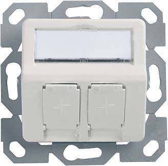 Modul-Aufnahme 50x50 2fach H02010A0083 Modul-Aufnahme 50x50 2fach H02010A0083