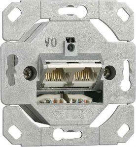 Anschlussdose C6A UP0 2xRJ45,UP0 130C381200-I