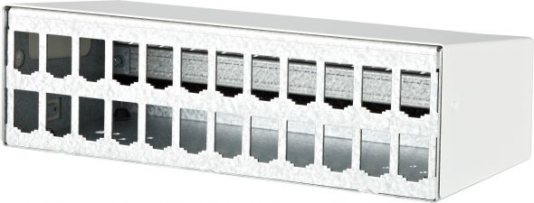 AP-Gehäuse 2x12Port 130861-2402-E AP-Gehäuse 2x12Port 130861-2402-E
