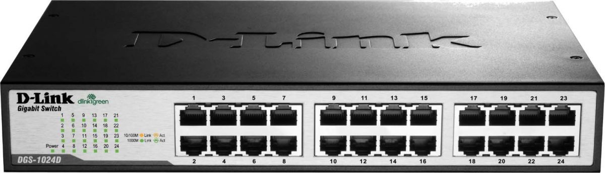 24-Port Gigabit Switch DGS-1024D/E