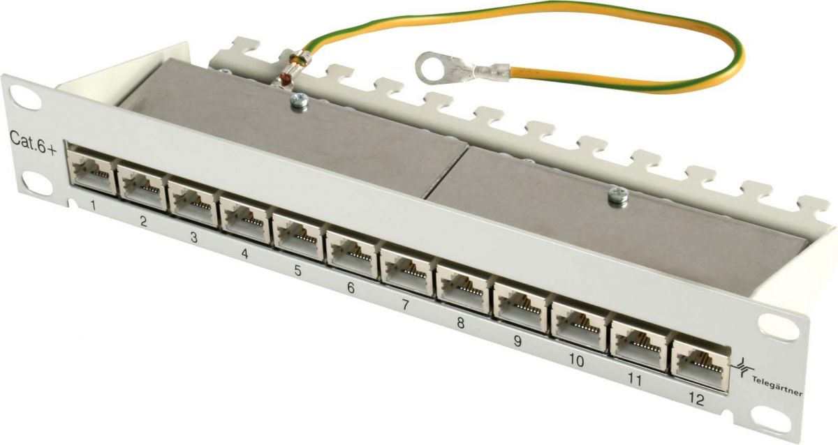 Mini PatchPanel Cat.6A MPP12-HS K J02022A0057