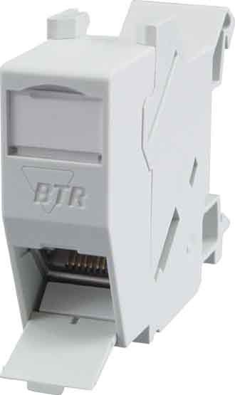 Hutschienenmodul,Kat.6 TN E-DATmod-REG-lgr Hutschienenmodul,Kat.6 TN E-DATmod-REG-lgr