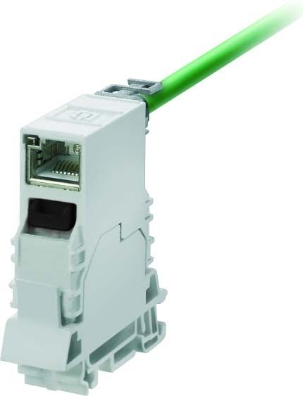 Tragschienen-Outlet IE-TO-RJ45-FJ-A
