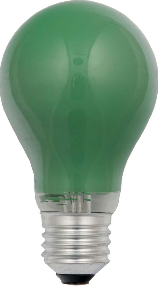 40241 Glühlampe E27 15W grün