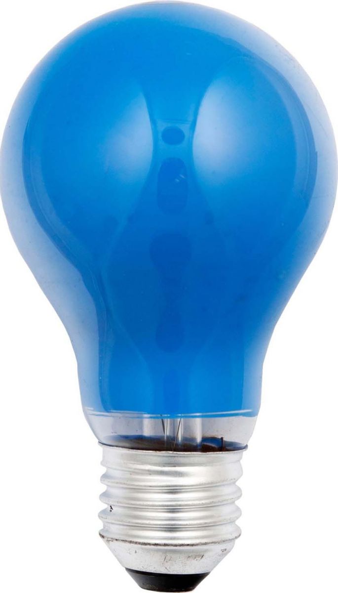 40248 Glühlampe E27 25W blau