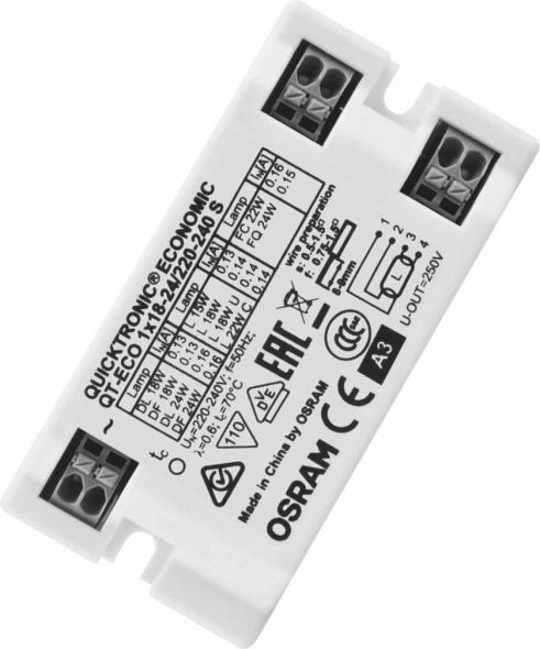 Vorschaltgerät QTECO1x18-24/220240S Vorschaltgerät QTECO1x18-24/220240S