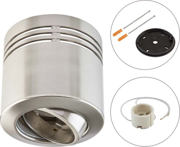 HV AB-Leuchte 753 813 chr/sat