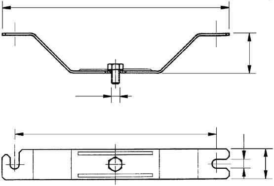 Deckenbügel D92 Deckenbügel D92