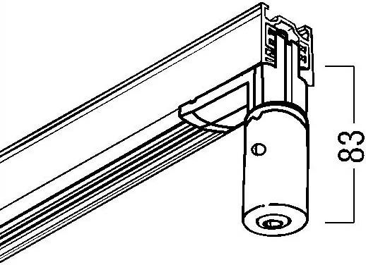 Pendel-Adapter 3ph sw 3CU ADAPT #60280072