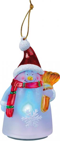 LED Schneemann mit Besen LED Schneemann mit Besen