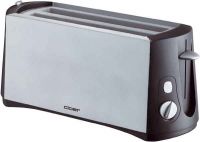 Toaster 3710 sw/metall matt