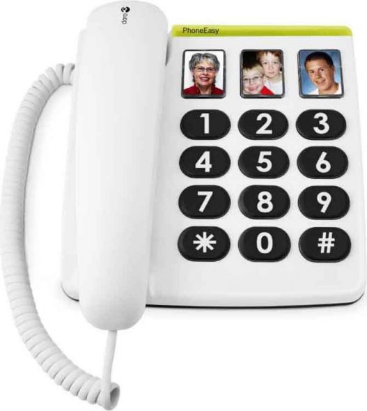 Großtastentelefon doroPhoneEasy331phws