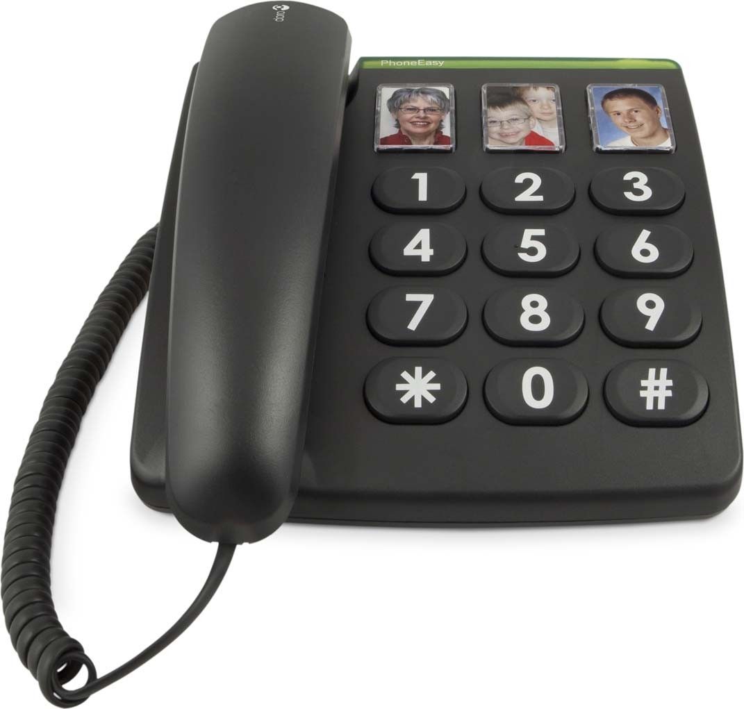 Großtastentelefon doroPhoneEasy331phsw 380003