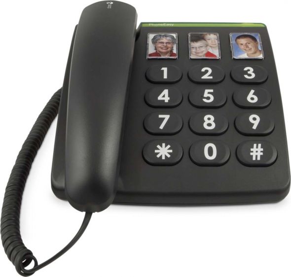 Großtastentelefon doroPhoneEasy331phsw 380003 Großtastentelefon doroPhoneEasy331phsw 380003
