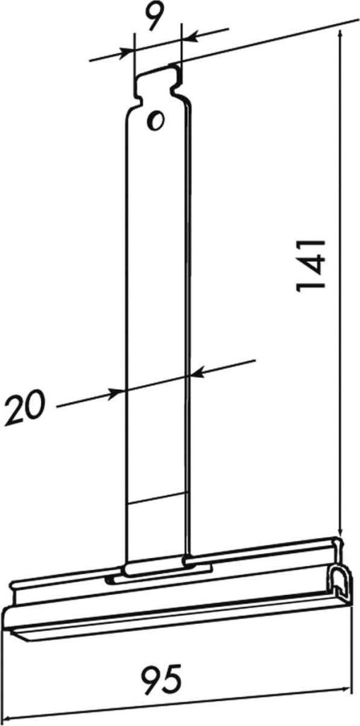 Befestigungsfeder VK 4051 Befestigungsfeder VK 4051
