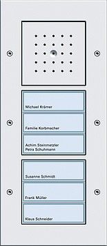 126866 Tuerstation AP mit 2 Ruftas weiss 126866 Tuerstation AP mit 2 Ruftas weiss