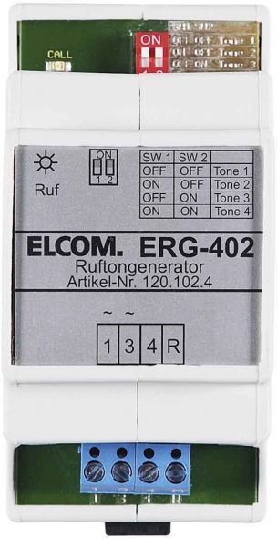 Etagenrufgenerator ERG-402 Etagenrufgenerator ERG-402