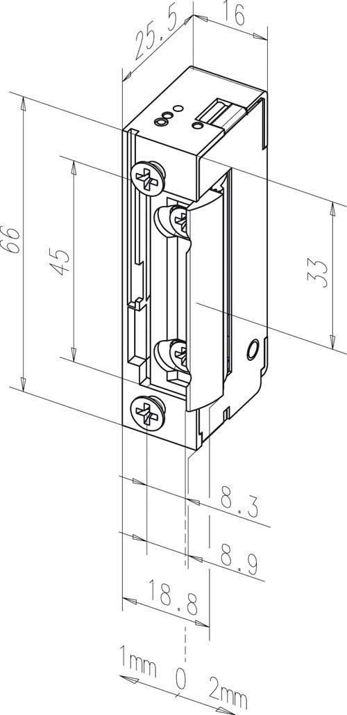 Radiustüröffner 118E 118E--------A71 Radiustüröffner 118E 118E--------A71