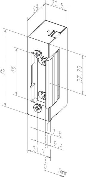 Türöffner 17 L/R o.S.