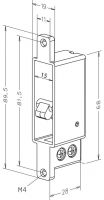 Riegelschaltkontakt 875-10