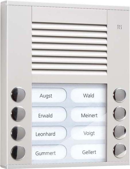 Audioaußenstation 2-reihig PES08-EN/04 Audioaußenstation 2-reihig PES08-EN/04