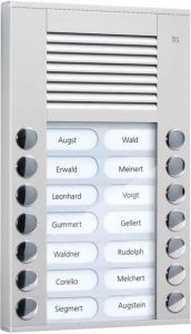 Audioaußenstation 2-reihig PES14-EN/04