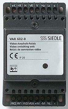 VAR 602-0 100 SSS Siedle Video Anschaltrelais VAR602-0 