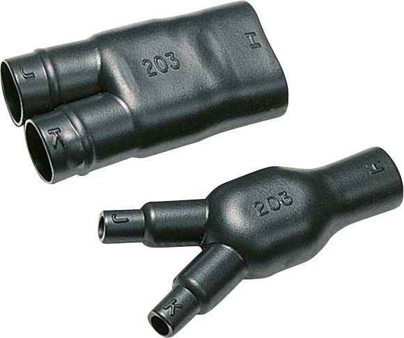 Warmschrumpfteil 204-1-GW24 PO-X BK