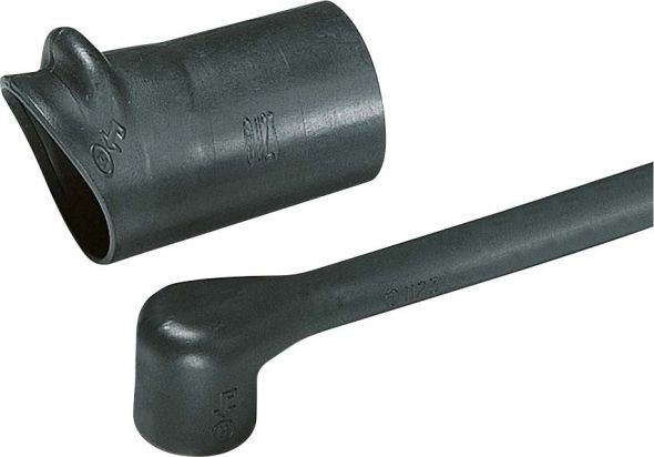Warmschrumpfformteil 1128-1-G PO-X BK Warmschrumpfformteil 1128-1-G PO-X BK