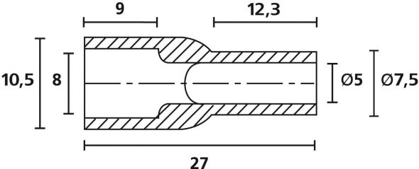 Schutzkappen HV4823 PVC BK 2000