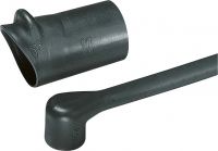 Warmschrumpfformteil 1128-1-G PO-X BK
