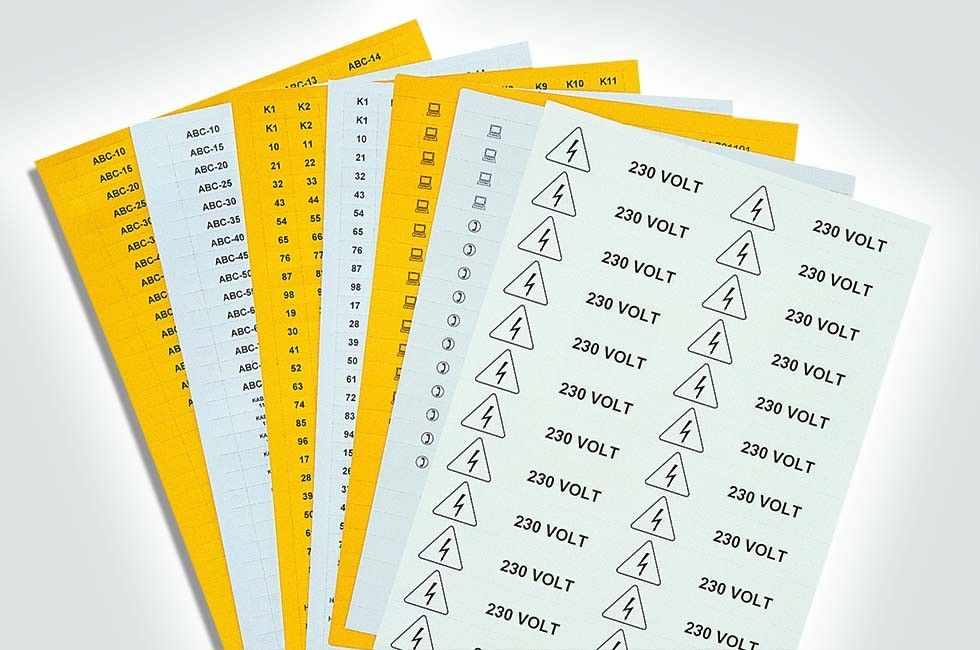 Etiketten HFX 17-P-YEWH