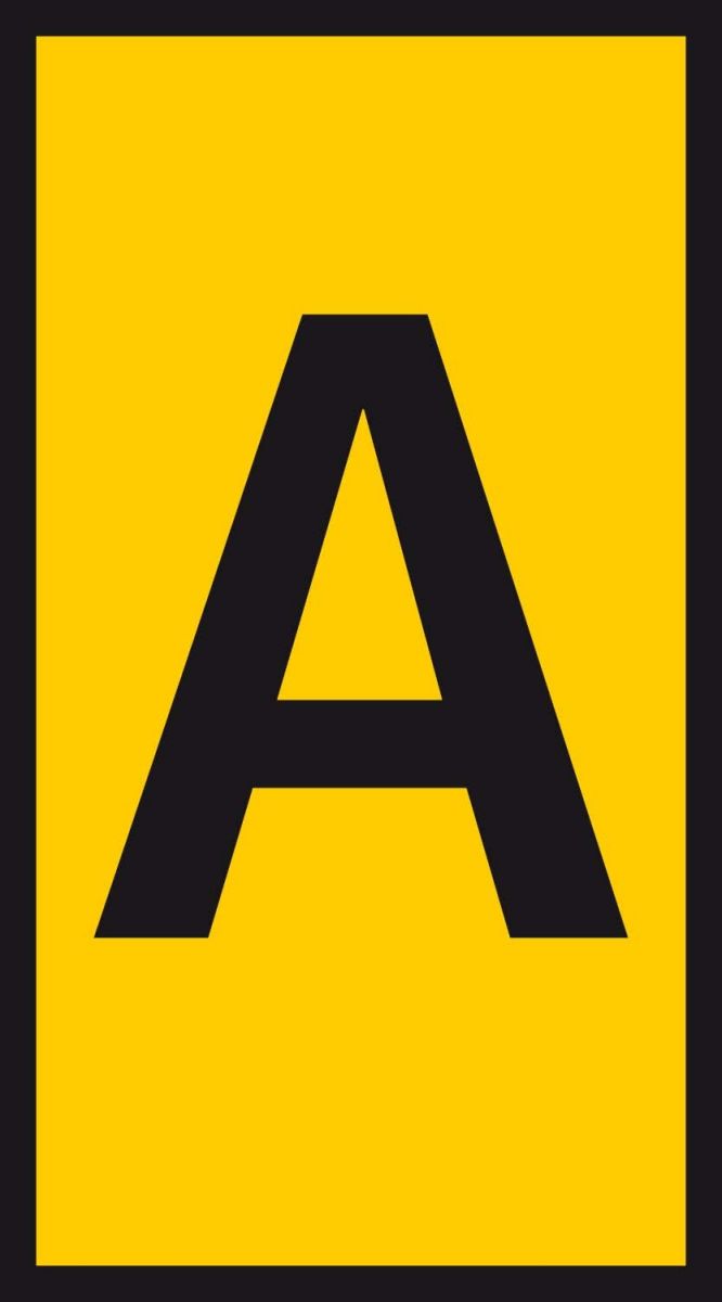 Kabelmarkierer HODS50 A PVC YE 1000