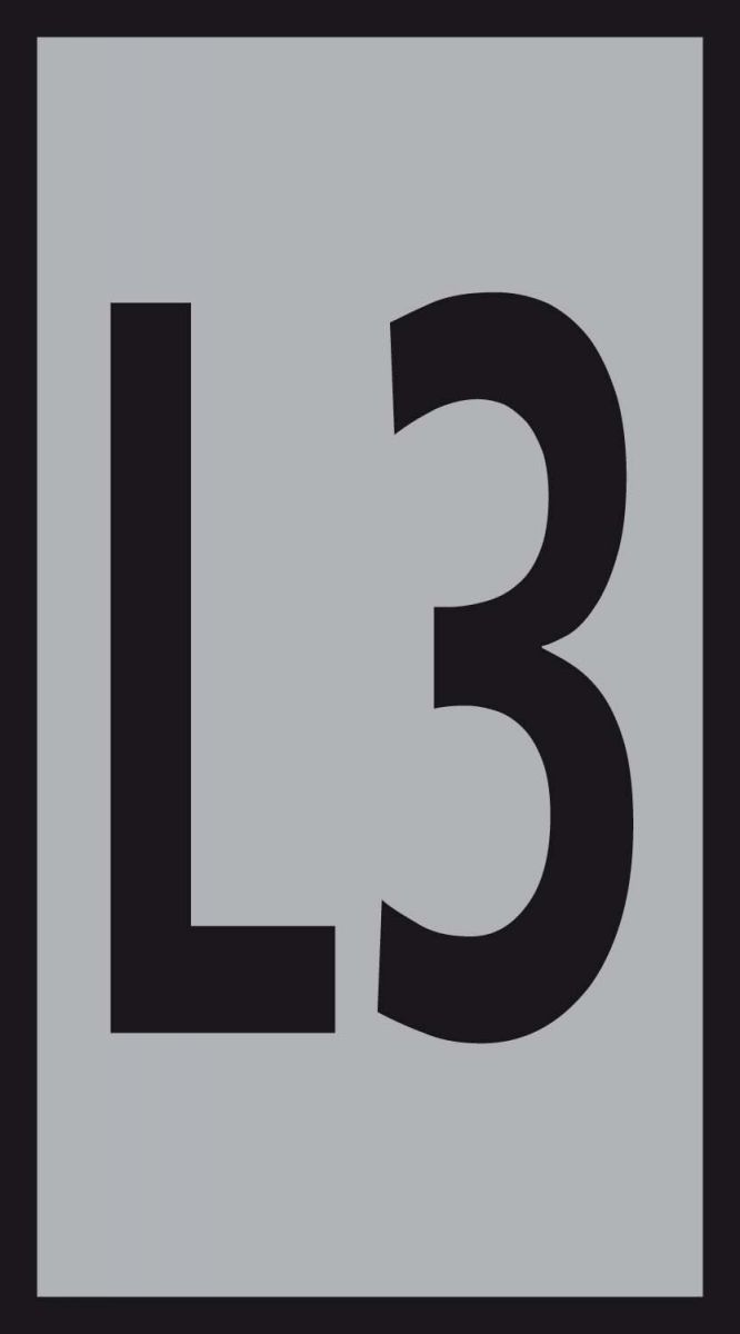 Kennzeichnungsclip WIC0-L3 PA66 GY 1000