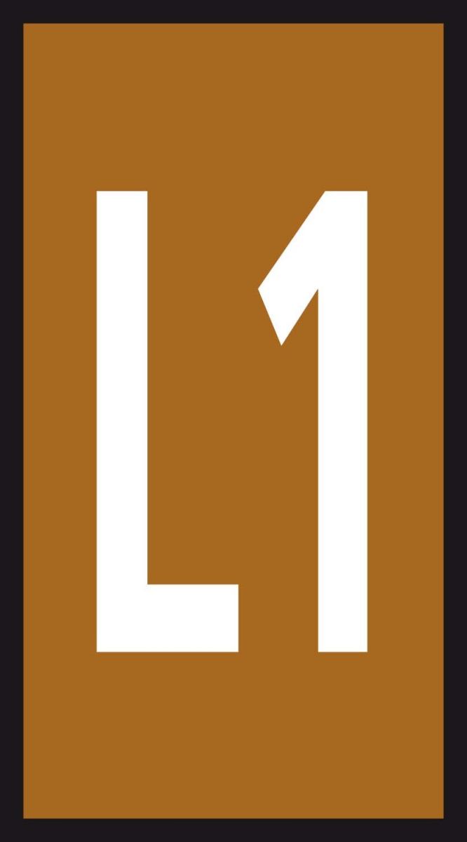 Kennzeichnungsclip WIC2-L1 PA66 BN 1000