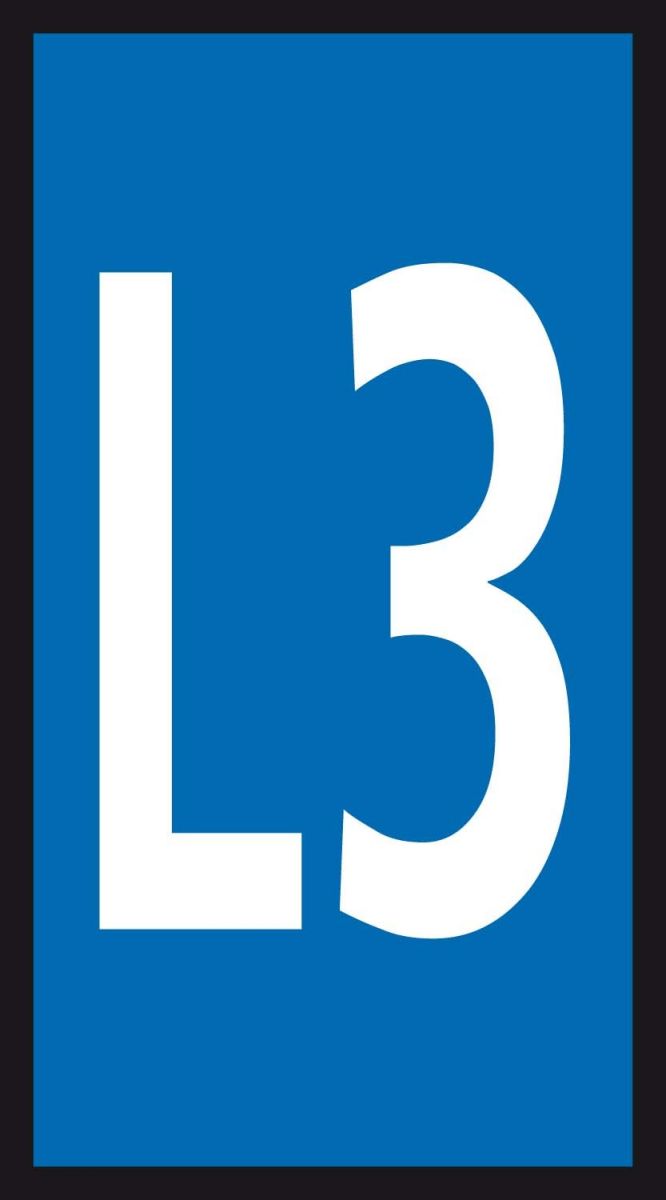 Kennzeichnungsclip WIC3-L3 PA66 BU 500