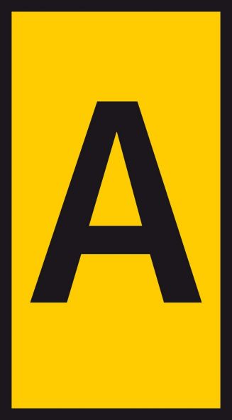 Kabelmarkierer HODS50 A PVC YE 1000