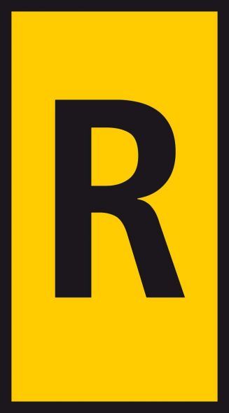 Kabelmarkierer HODS50 R PVC YE 1000