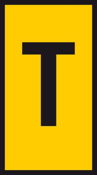 Kabelmarkierer HODS50 T PVC YE 1000