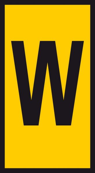 Kennzeichnungsclip WIC0-W PA66 YE 1000
