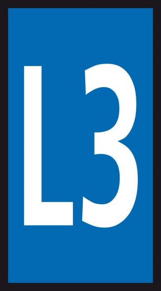 Kennzeichnungsclip WIC3-L3 PA66 BU 500